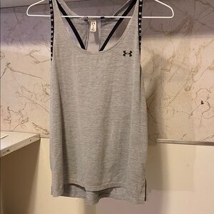 Under Armour Women's Gray Tank with Black Straps
